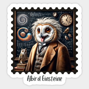 Albird Einsteine Sticker